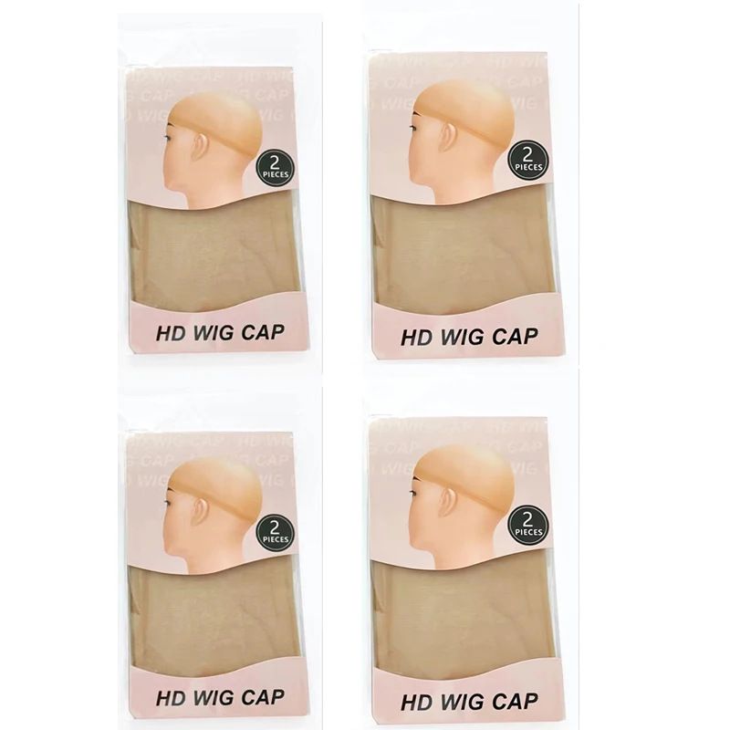 prodotti caldi cuffia per parrucca HD calze trasparenti ad alta definizione cuffia a rete calzini copricapo parrucca retina per capelli 2 PZ_voghion.com