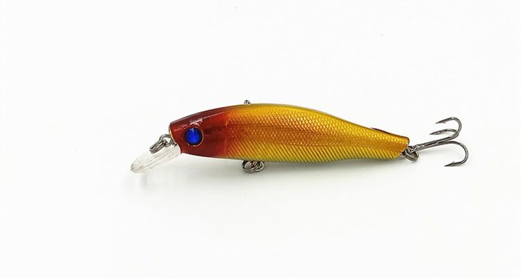 Strumenti da pesca 6 pezzi 8,5 cm 9 g Minnow Lure Set Tre ami Esca di simulazione di pesca Esca di plastica dura_voghion.com