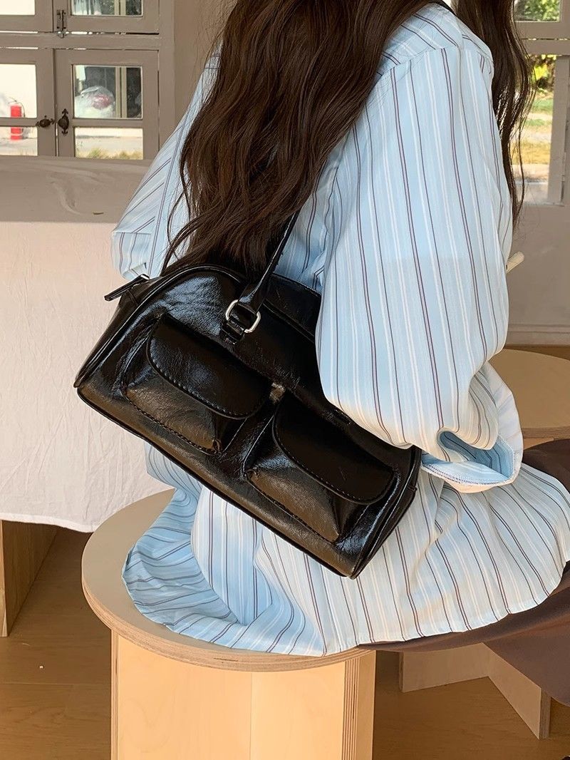 2024 Nuova moda donna estate e autunno tutto-fiammifero portatile piccola borsa quadrata_voghion.com