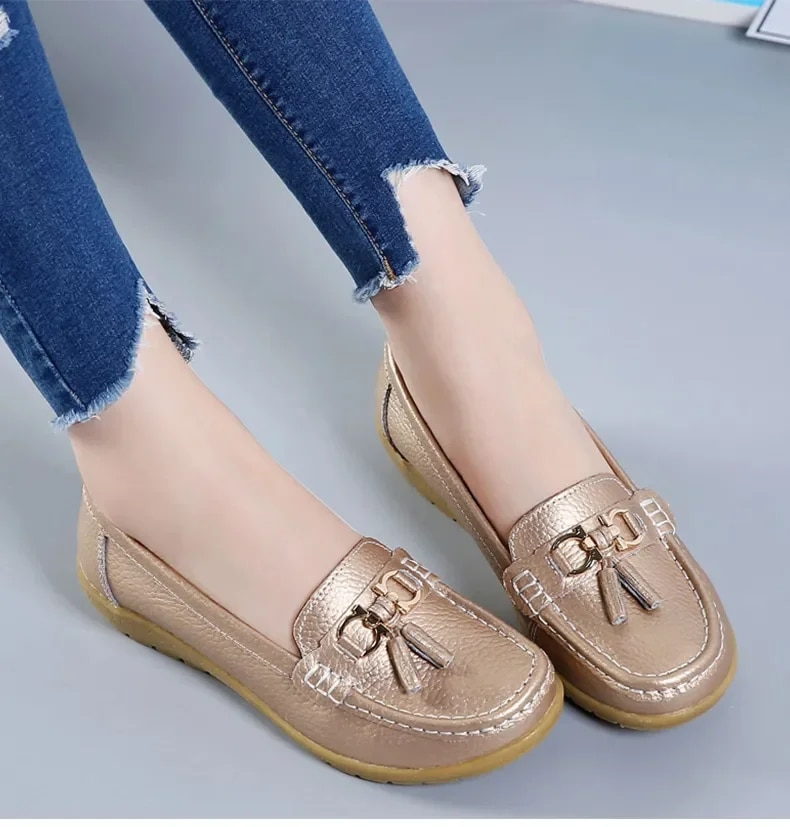 Slip-on-Loafer, Ballerinas, Mokassins, Turnschuhe, Zapatos Mujer, flach für Damen, Freizeitschuhe_voghion.com