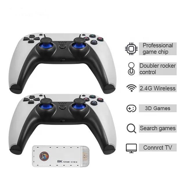 Dual TV Home X6PS1 HD Mini Controle Sem Fio Console de Jogo_voghion.com