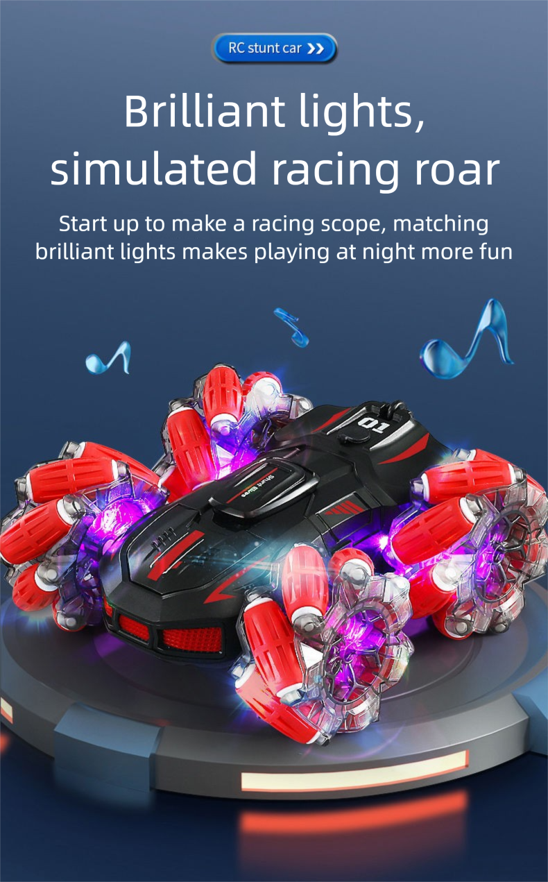 Remote Control Car Gesture Sensing 4WD High-Speed Off-Road Drift Stunt Wireless Racing Transforming Toy For Boys_voghion.com