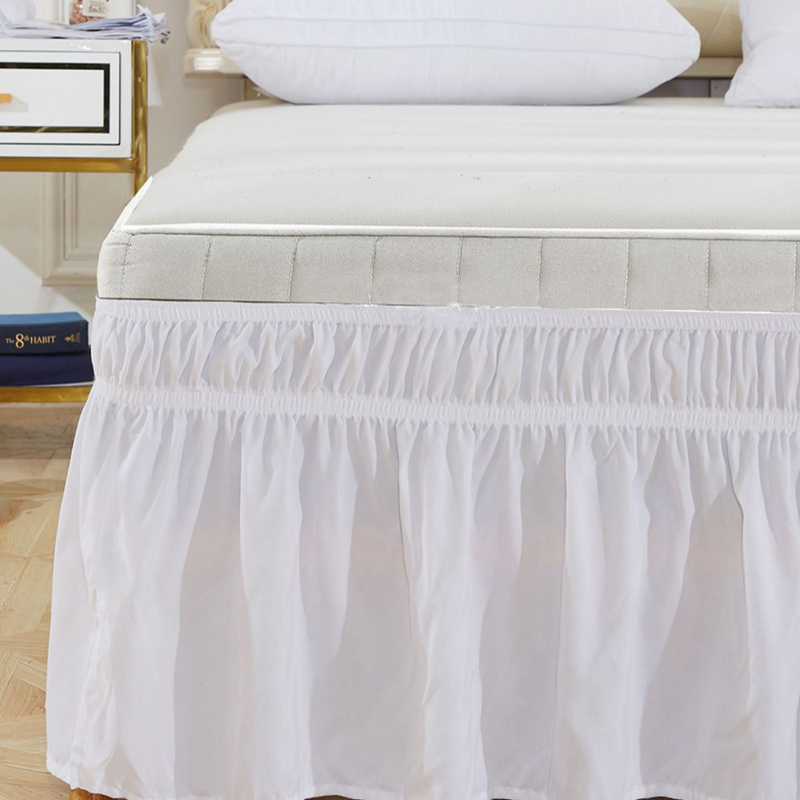 Nuovo prodotto gonna stile principessa pezzo unico tinta unita opaco doppio elastico circonferenza letto_voghion.com
