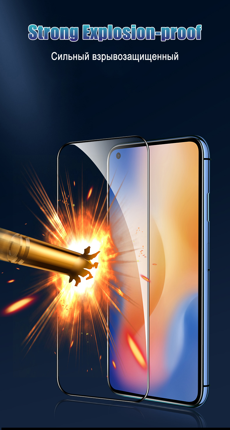 Full Cover Displayschutzfolie für Samsung Galaxy A72 A52 A32 A71 A51 A31 A21 A70 A60 A50 A40 S21 Plus S20 Fe Temper_voghion.com