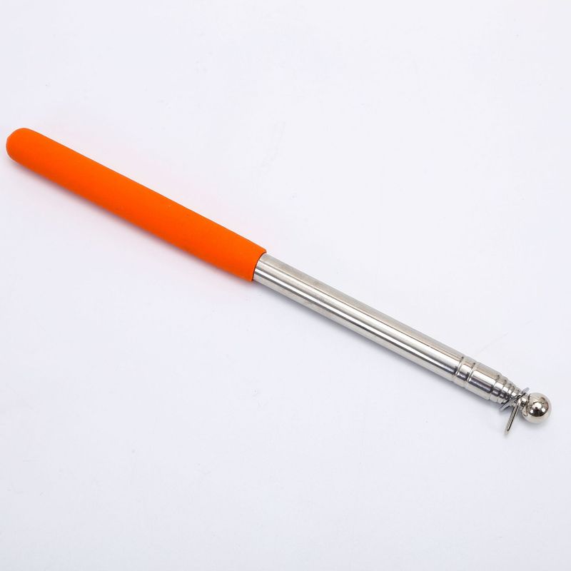Gids vlaggenmast 1 meter 1,2 meter 1,4 meter 1,6 meter zachte rubberen hoes handvat roestvrijstalen zweep stokje rubberen zweep_voghion.com