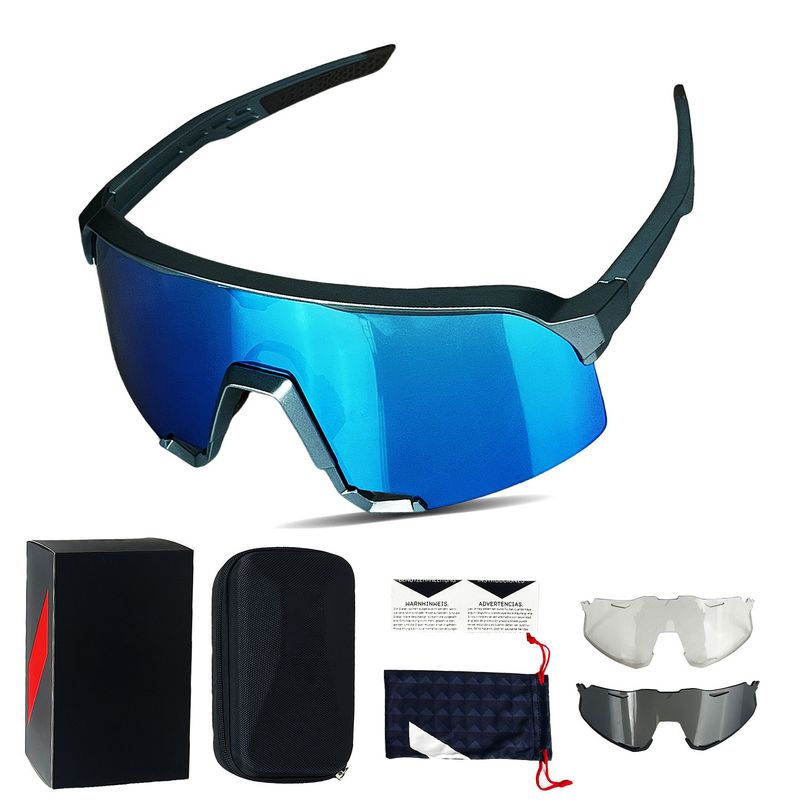 Nuovo set di lenti da 3 pezzi Specchio da equitazione 100% S3_voghion.com