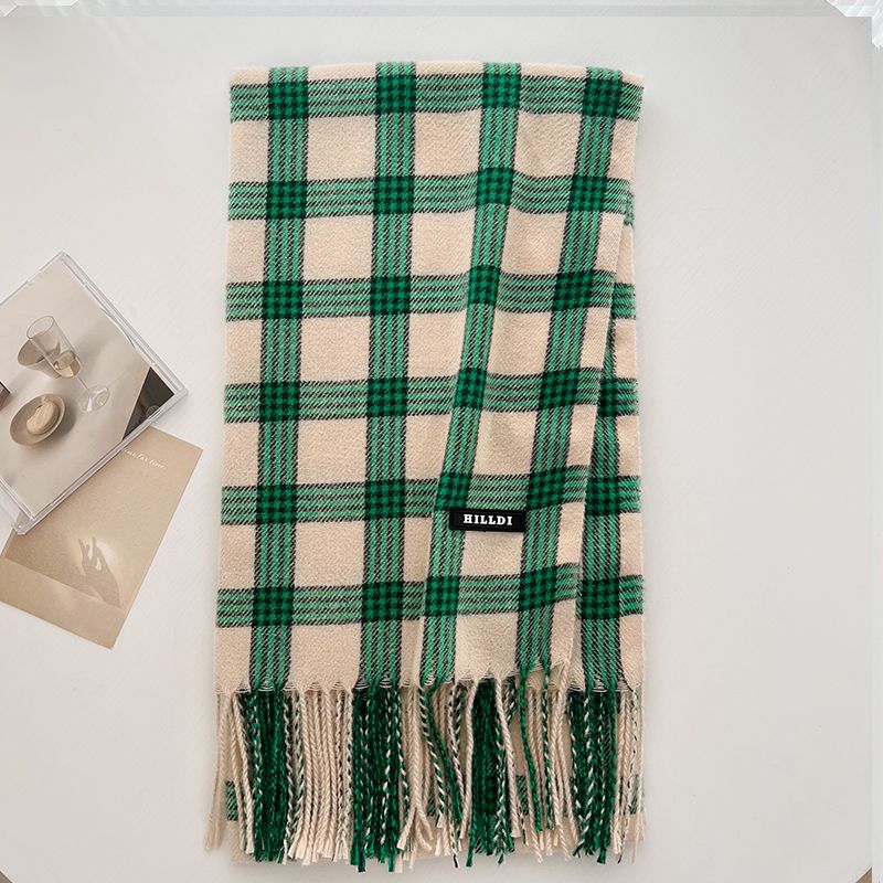 Sciarpe di alta qualità per ragazze, autunno inverno, moda studentesca, scialli versatili per calore e protezione del collo_voghion.com