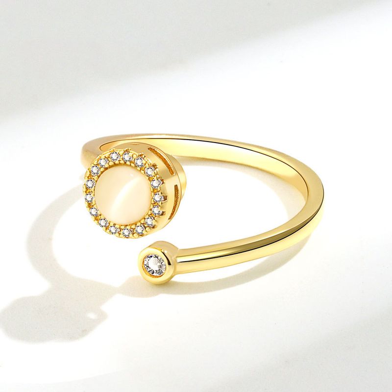 Rotatable Ring Women's Niche Design Fashion Personalized Rotating Ring_voghion.com