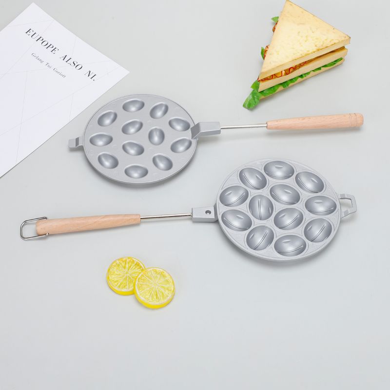 Stampo per torta ovale da 16 fori, utensile da cucina per waffle e uova_voghion.com