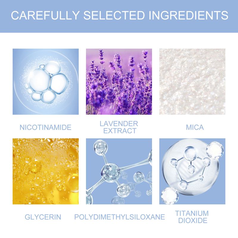 OUHOE Compact Flawless Longue Durée Non-mastifiant Retouche Poudre Fixatrice Naturelle Légère Respirante_voghion.com