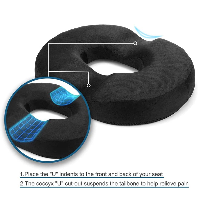Stück Donut 1 Sitzkissen Schmerzlinderung Memory Foam Stuhlkissen Anti Hämorrhoiden Auto Büro Sitzkissen Ma_voghion.com