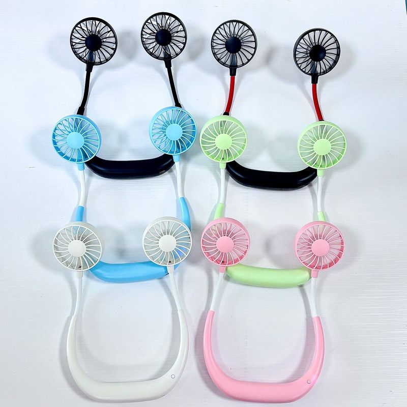 Neck Fan Pro 3 - Detachable Battery & 20H Runtime With Aromatherapy (USB-C Rechargeable, Ultra-Light Hands-Free Cooler)_voghion.com