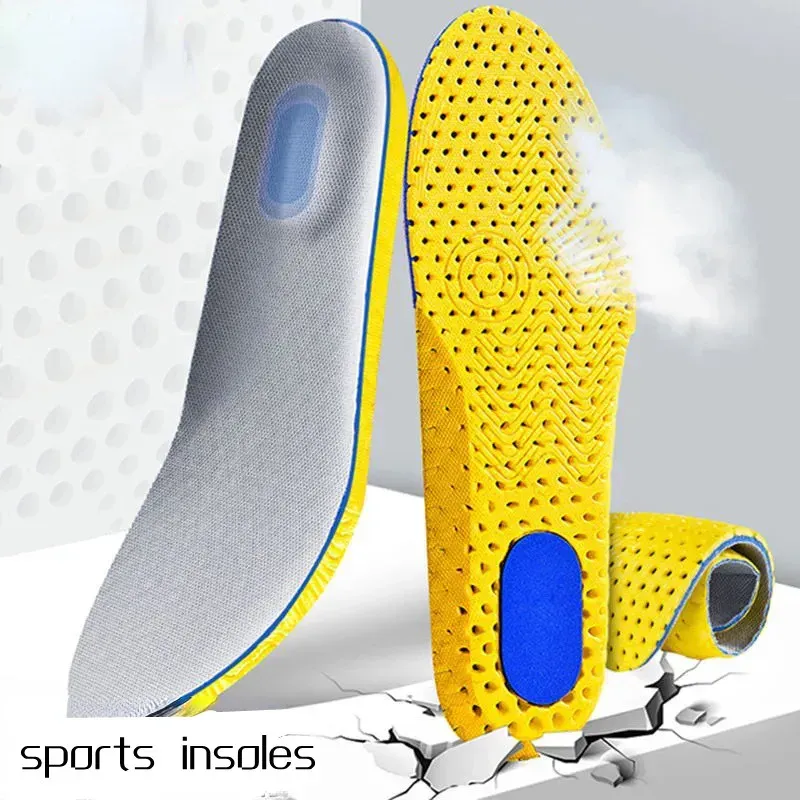 Orthopedic Memory Foam Sport Support Insert Feet Care Shoes Men Women Orthotic Breathable Running deodorizing Insoles_voghion.com