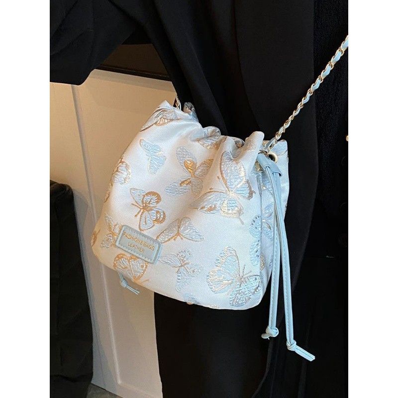 Borsa a tracolla di alta qualità, stile cinese, estiva, piccola, per donna, 2024, nuova moda, secchiello_voghion.com