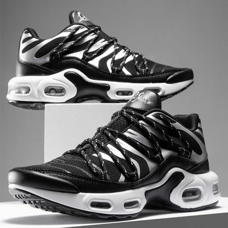 Men's training air-cushion sports walking shoes, ultra-light track and field running shoes_voghion.com