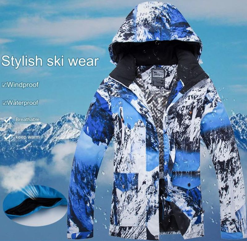 Koppels winddicht, waterdicht, ademend, warm, heren- en damesskipakken, ondersteuning_voghion.com