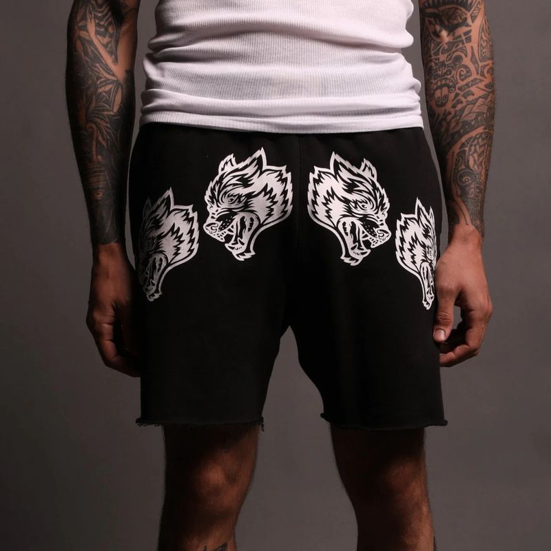 Men's Clothing Casual Shorts Summer New Sports Fitness Cotton Shorts Outdoor Basketball Training Trend Shorts_voghion.com
