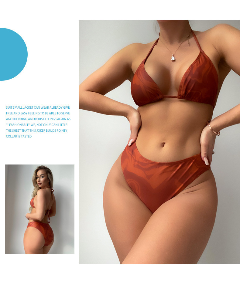Vêtements pour femmes Huludao Maillots de bain Maillots de bain Bikini fendu Bikini Nouveau style jupe à manches longues Chemise extérieure Maillots de bain exclusifs transfrontaliers_voghion.com