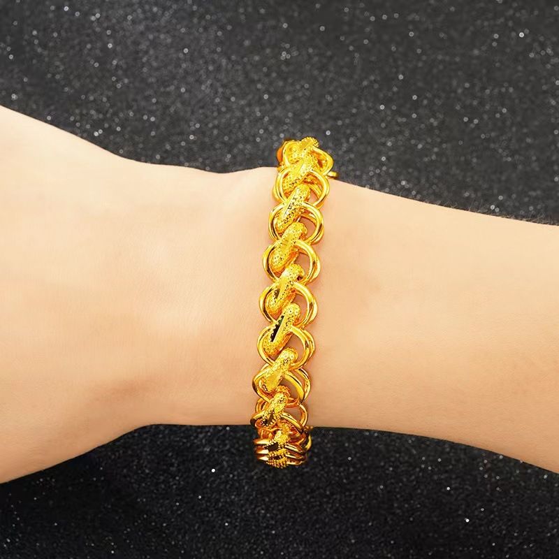 Herren dominantes Kielarmband Goldschmuck Messing vergoldet_voghion.com