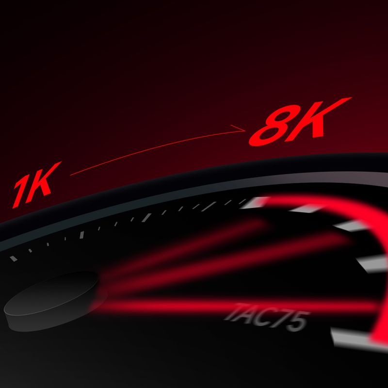75% Gaming Keyboard With Magnetic Switches, Rapid Trigger, 0.005mm, 8K RGB Wired Esports Custom Keyboard For Gamers_voghion.com