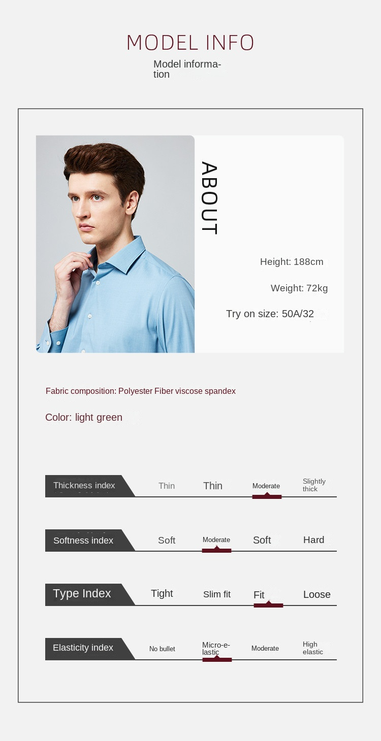 Camicia a maniche lunghe da uomo casual semplice da cento torri classica da uomo per la primavera e l'autunno_voghion.com