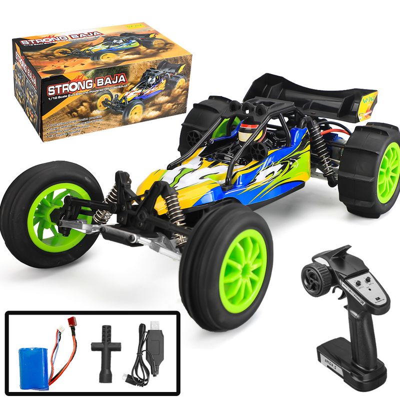 Véhicule tout-terrain télécommandé à grande vitesse RC à quatre roues motrices Big Foot Racing jouet électrique modèle de voiture adulte garçon_voghion.com