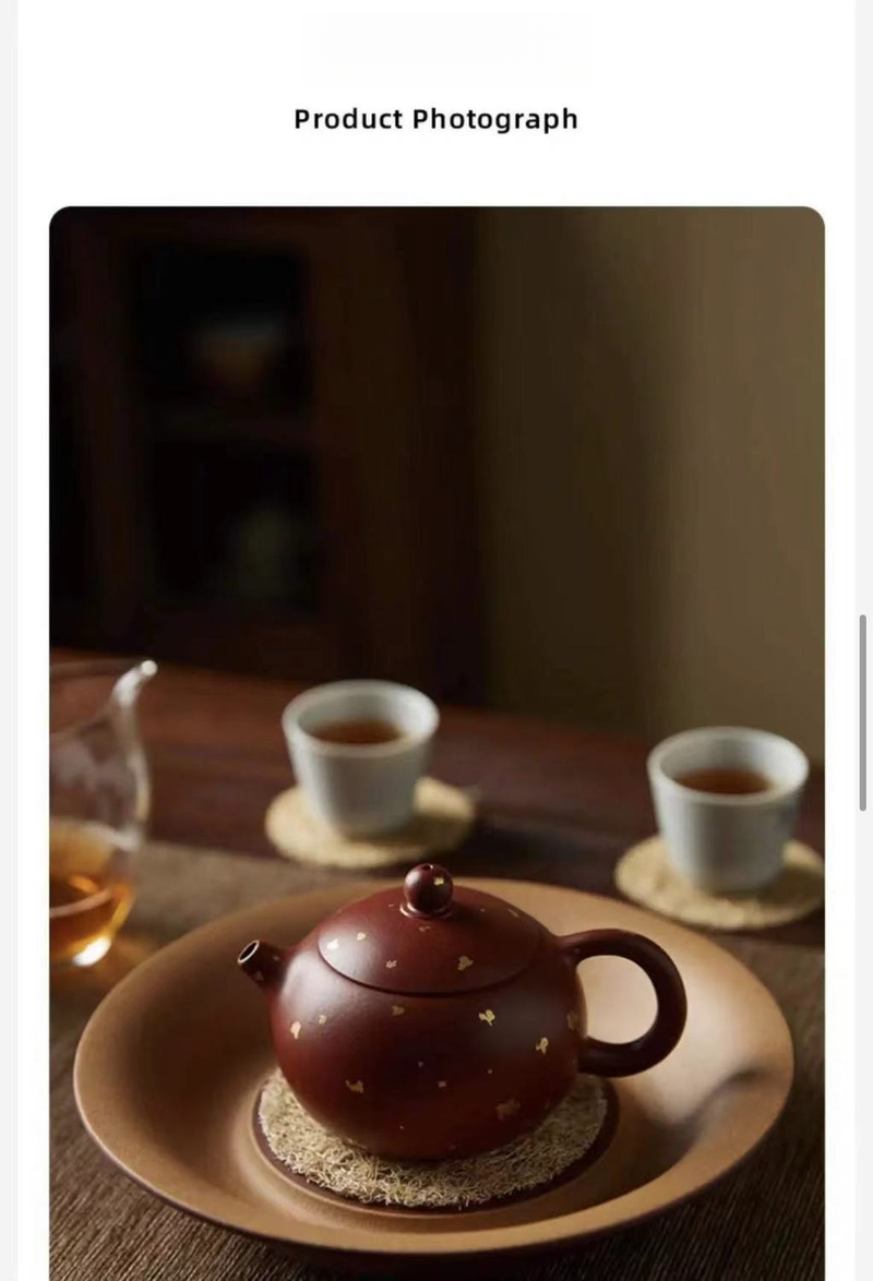 Absorbent Loofah Pot Yixing Teapot Mat, Tea Ceremony Accessories, Heat Insulation Rattan Woven Base Mat_voghion.com