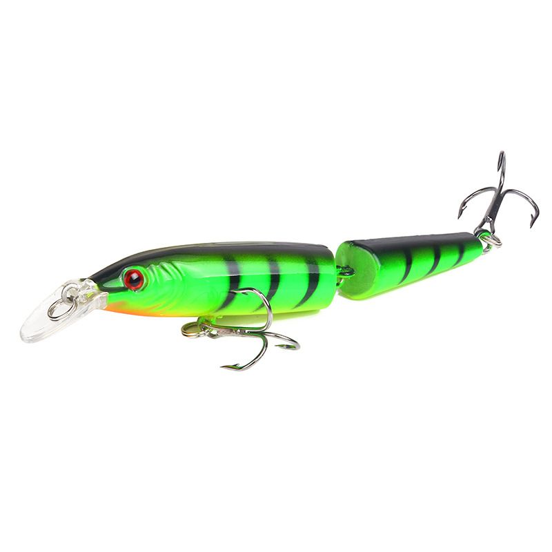 Masalas dviejų dalių kietas masalas 9g/10.5cm sūpynės imitacija Minnow masalas kietas masalas masalas_voghion.com