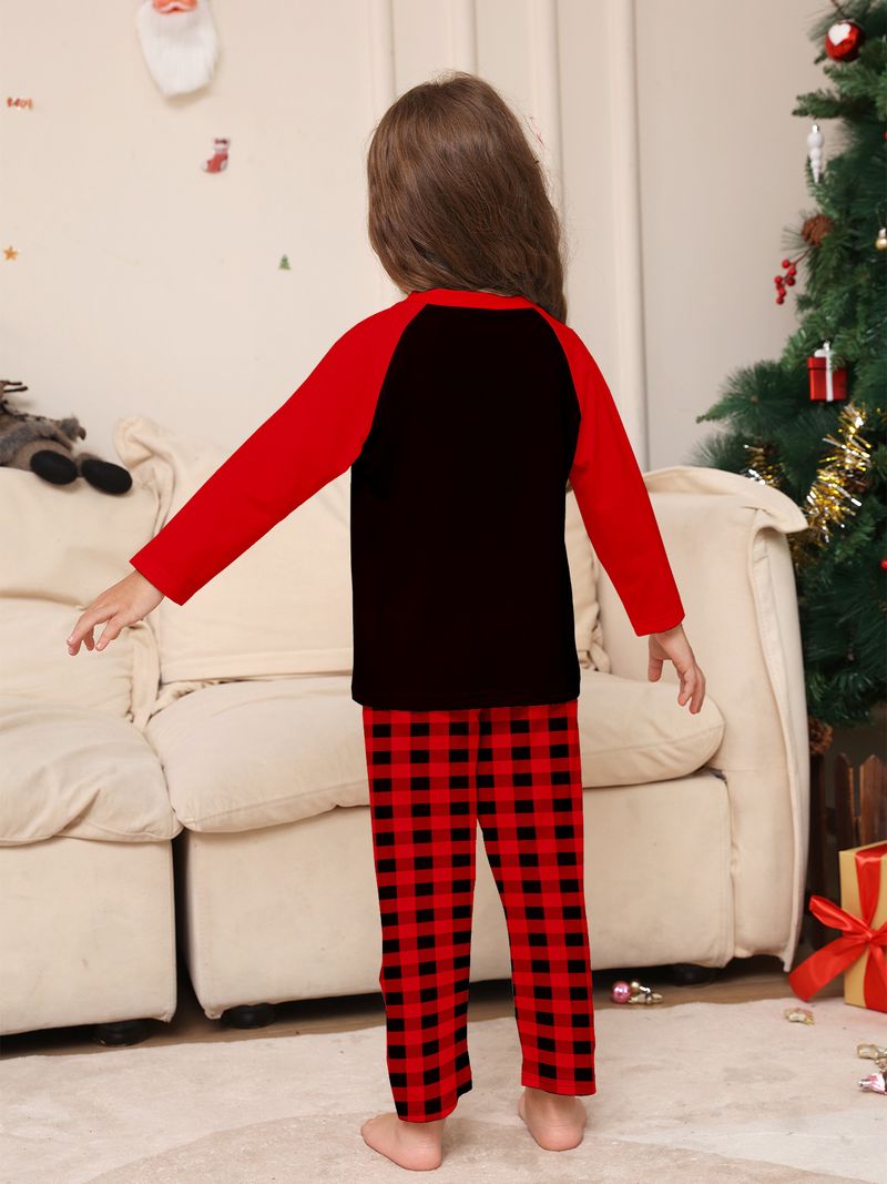 Familien-Weihnachtspyjama-Set mit Grinch-Aufdruck und Weihnachtsmannmütze für Eltern, Kinder und Haustiere Modetrends_voghion.com