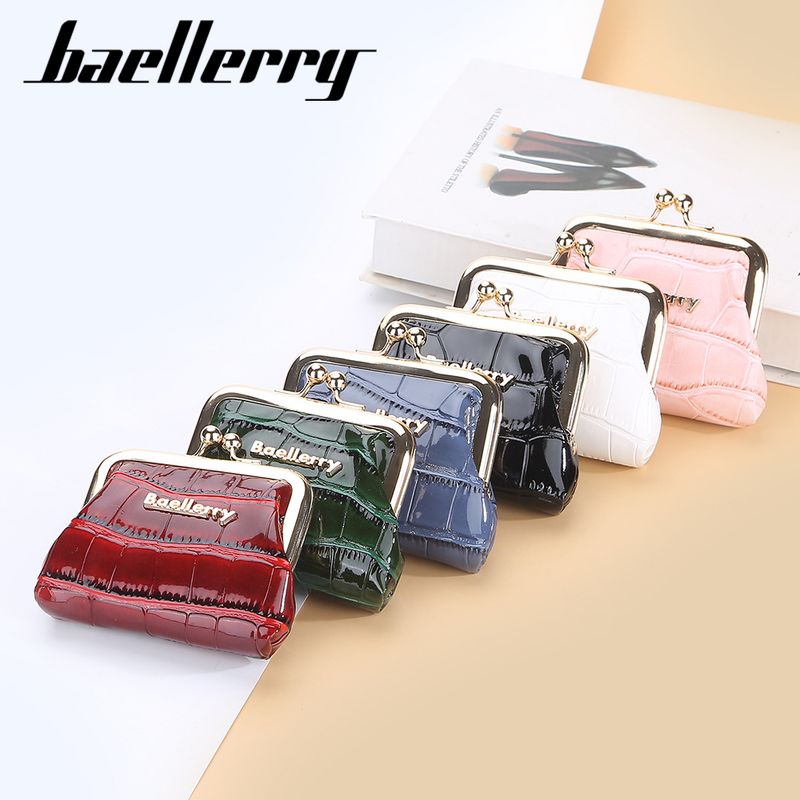 Baellerry, nuovo portafoglio da donna con motivo coccodrillo, mini portafoglio alla moda con monete_voghion.com