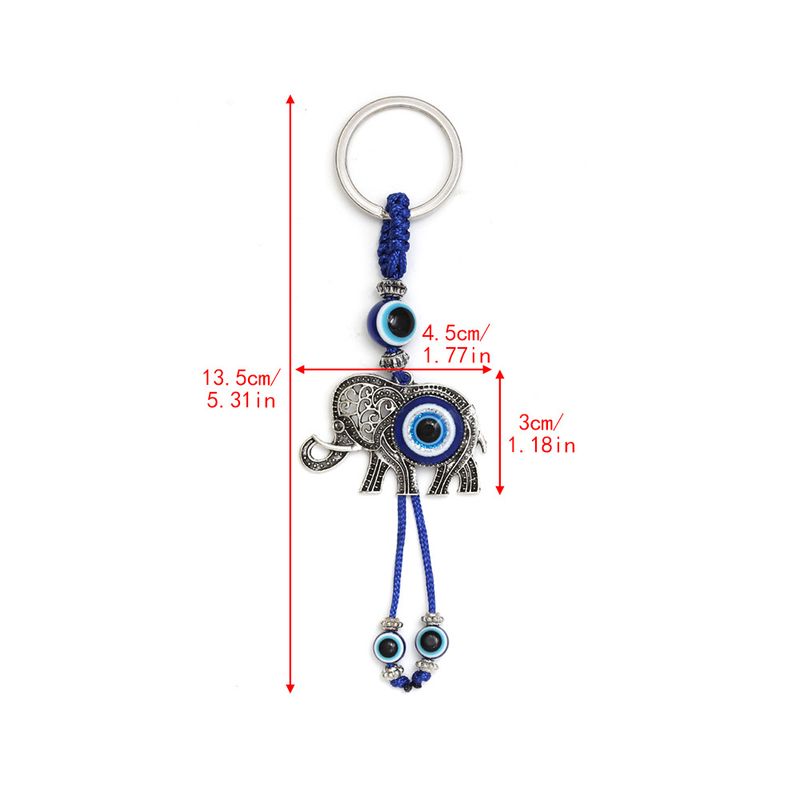 Νέο μπρελόκ αυτοκινήτου με μάτι ελέφαντα, μάτι του διαβόλου, μπρελόκ αυτοκινήτου με ζωάκια_voghion.com