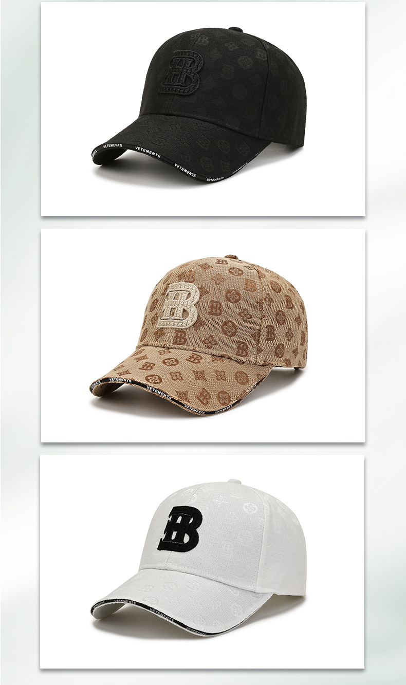Chapeau de Baseball pour femmes, nouveau chapeau polyvalent pour les saisons d'automne et d'hiver, grande circonférence de la tête, chapeau en langue de canard, 2023_voghion.com