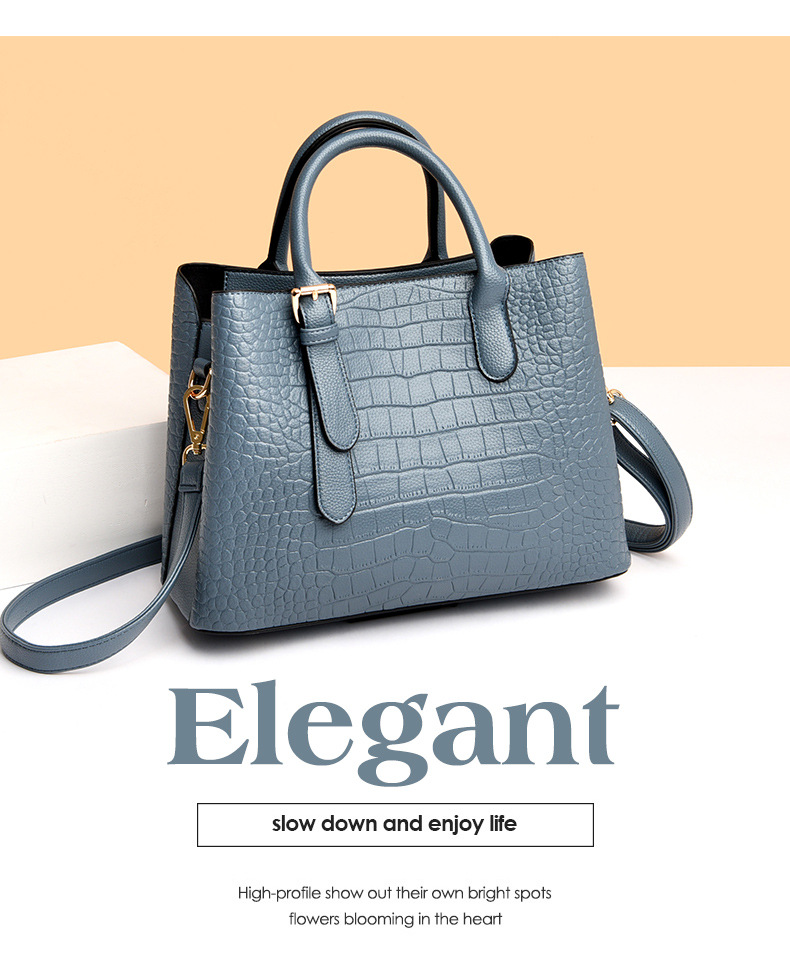 Borsa a mano con motivo a coccodrillo, borsa da donna, 2024, nuova borsa tote, borsa da pendolare, grande capacità, borsa da donna_voghion.com