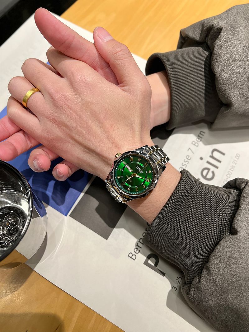 Smart Watches Swiss New Men's Watch Fully Automatic Waterproof Casual High End Business Double Calendar Watch Men's Luminous Watch_voghion.com