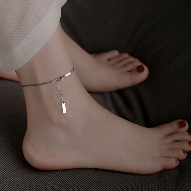 Snake Bone Anklet Femininity Simple New Trendy Ins Cold Wind Sexy Exotic Foot Chain_voghion.com