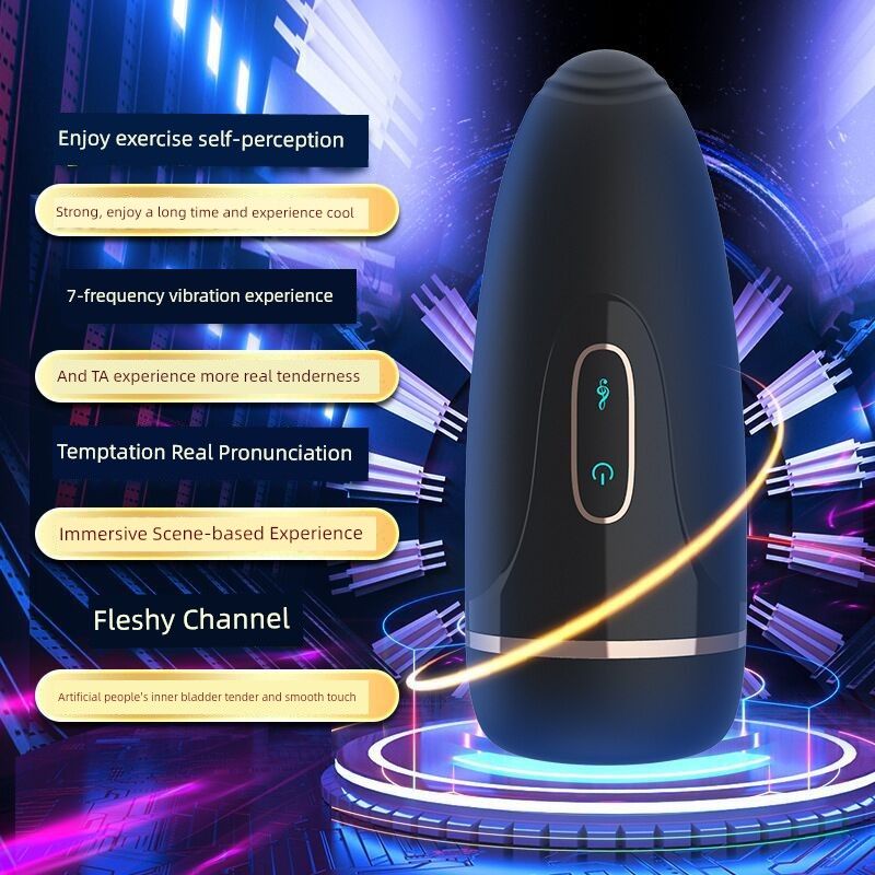 Komotoy Si Loafers Phantom Flugzeugflasche zum Aufladen, automatische Vibration mit Geräuschen, Masturbationsgerät für Männer_voghion.com