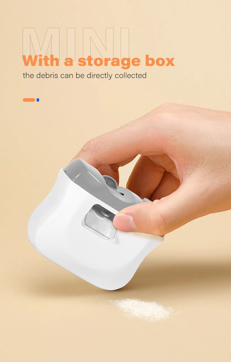 Tagliaunghie elettrico completamente automatico per mani e piedi, smerigliatrice a doppio uso per anziani e bambini, di vendita transfrontaliera_voghion.com