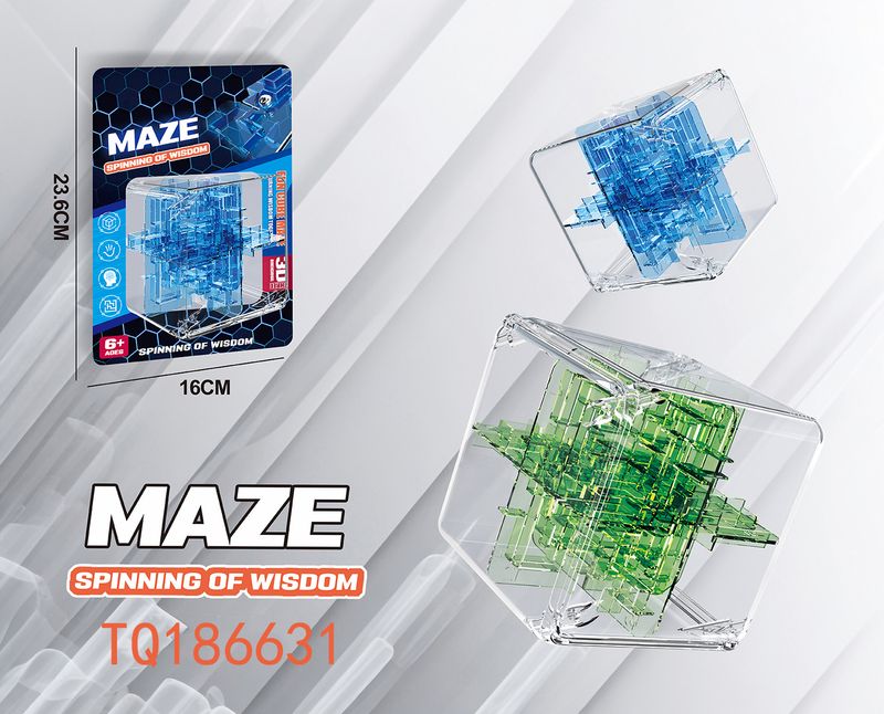 24-Side Three-dimensional Ball Walking Maze Balance Ball Game Children's Thinking Concentration Training Educational Toys_voghion.com