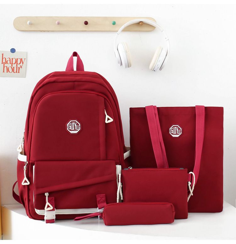 Kids Backpacks Large Capacity Backpack New Primary And Secondary School Students' Schoolbag Forest Style Small Fresh Campus Lightweight Schoolbag_voghion.com