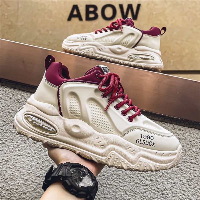 2024 Herbst Neue Koreanische Stil Papa männer Sport Dicke Sohle Trendy Schuhe Sonder Angebot_voghion.com