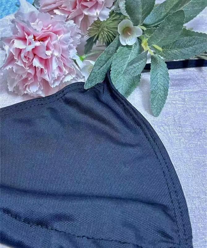 Costume da bagno bikini con spalline traspiranti, traspirante, traspirante, per spiaggia, bagni di sole, abbigliamento da donna, leggero e non trasparente._voghion.com