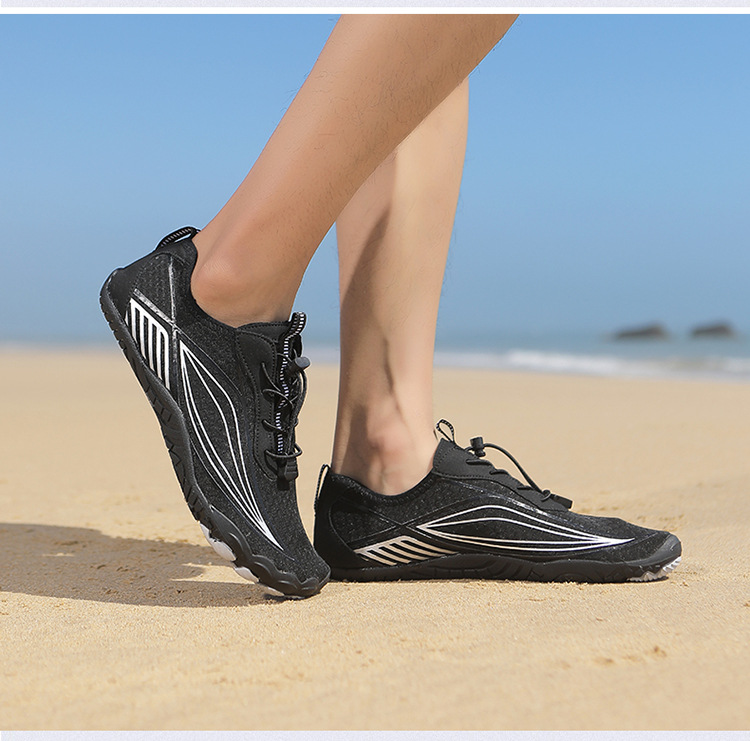 wading shoes, men's beach shoes, women's snorkeling shoes, outdoor amphibious swimming shoes, quick-drying mountaineering five-finger shoes_voghion.com