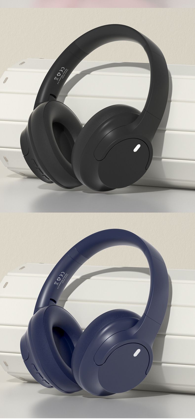 Fones de ouvido Bluetooth Novo fone de ouvido Bluetooth universal montado na cabeça Novo produto modelo privado fone de ouvido com redução de ruído_voghion.com