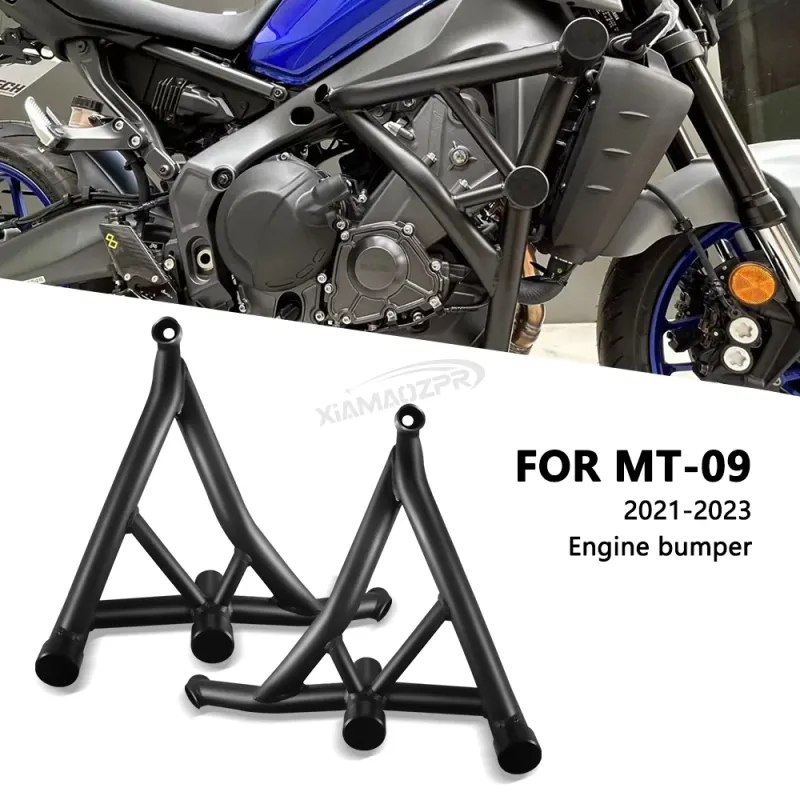 POUR MT-09 FZ-09 mt09 Accessoires de moto Protection moteur Barre anti-collision Pare-chocs MT09 mt09 protection moteur_voghion.com