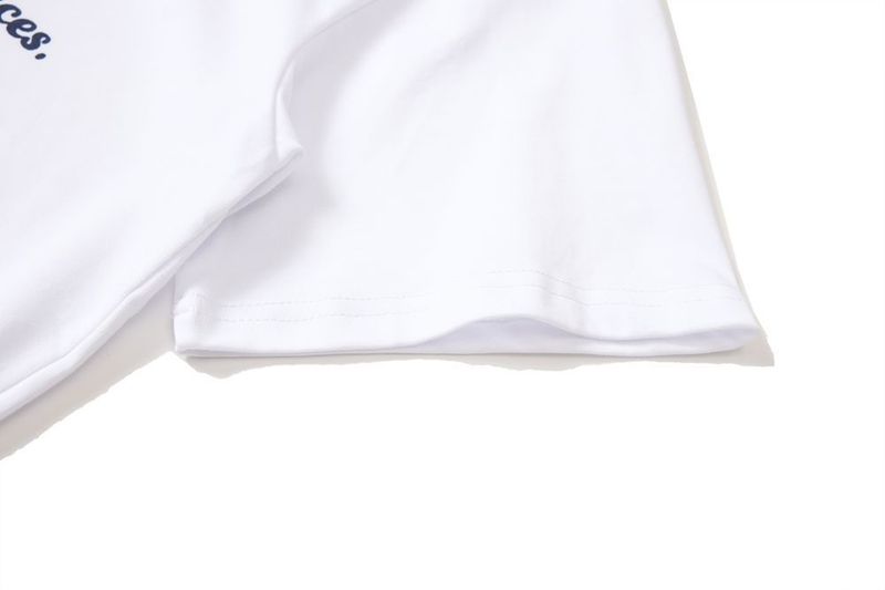 Aeae Top alla moda coreano con stampa di lettere, estivo, dolce, largo, snellente, a maniche corte, da donna_voghion.com