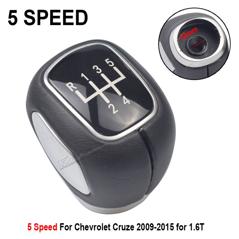 For Chevrolet Chevy Cruze 2009-2015 Car 5/6 Speed Manual Transmission Gear Shift Knob Head Ball Lever Shifter_voghion.com