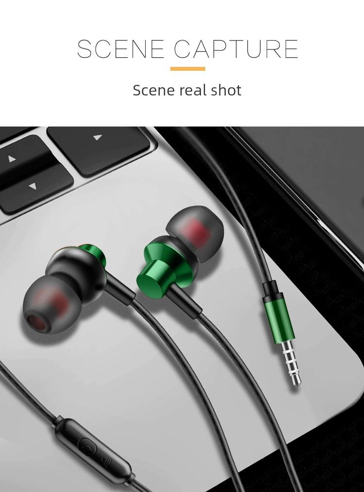 A03 Metal Listening Music Android Intelligent Call Wire Control_voghion.com