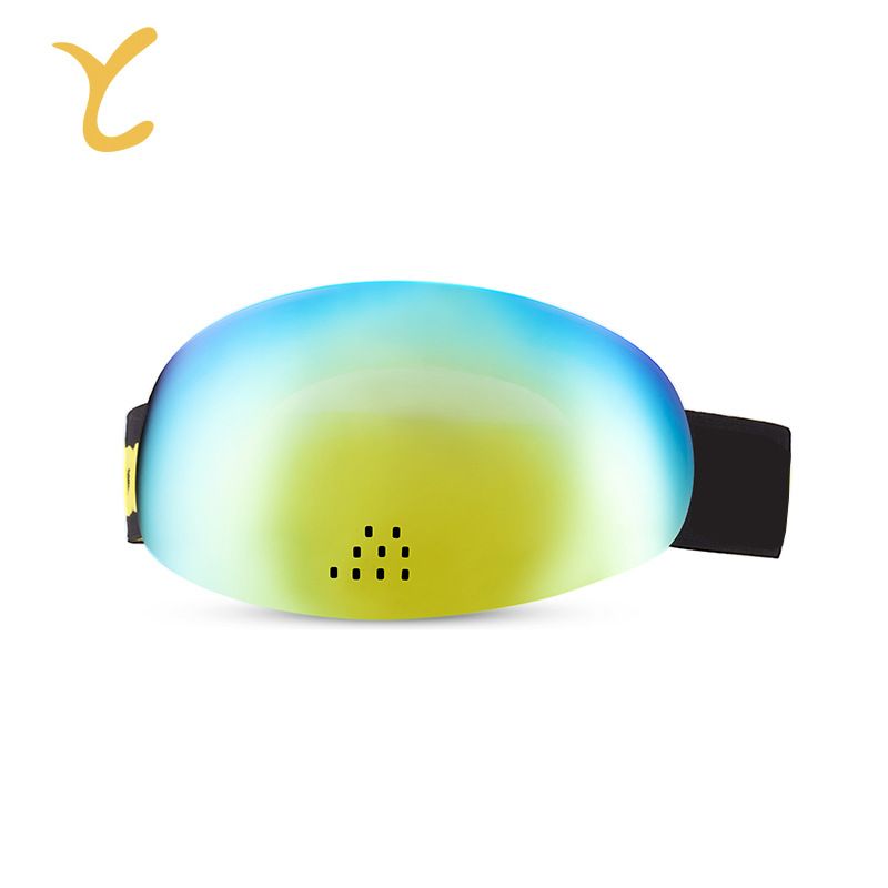Magnetic Ski Large Spherical Double Layer Anti-Fog Fashionable Unisex Outdoor Sports Windproof Goggles_voghion.com