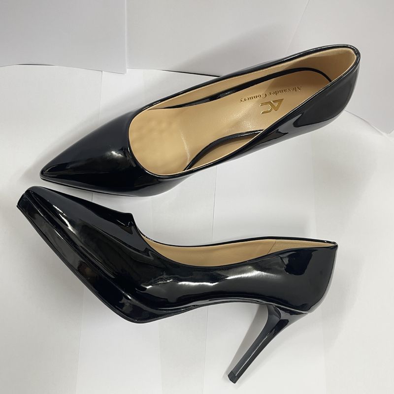 Spitz zulaufende High Heels für Damen aus Lackleder, wasserdichte Plattform, sexy, dünne Ferse, nackt, bequeme Schuhe, keine müden Füße_voghion.com