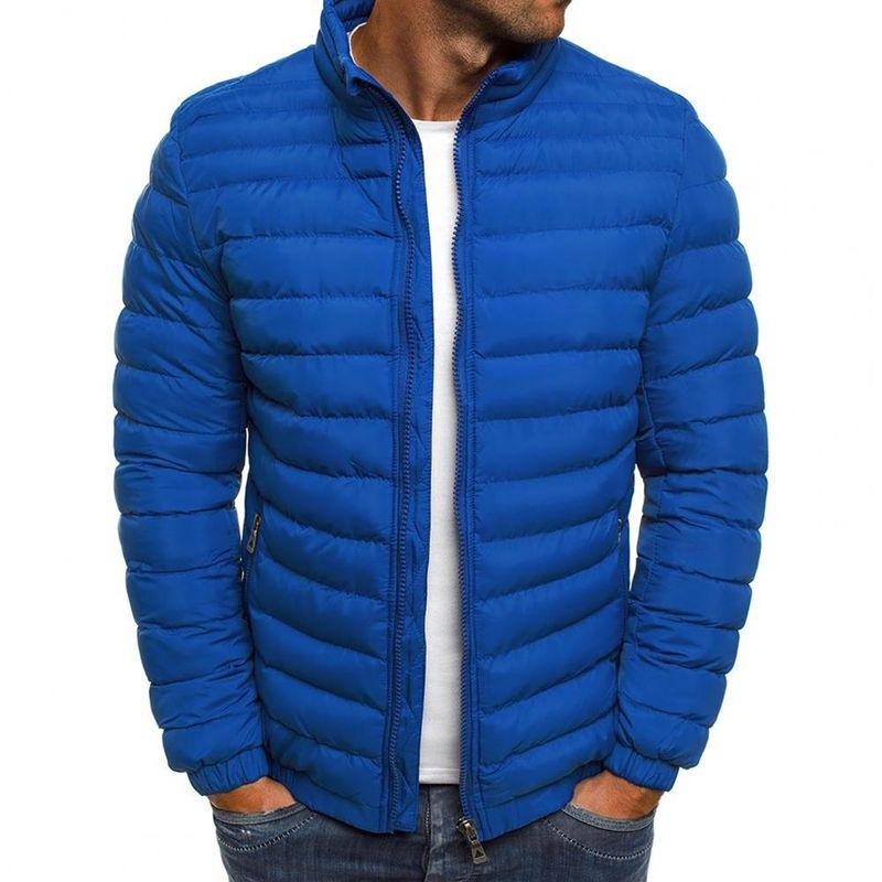 Veste d'extérieur à col montant pour hommes, manteau Parka chaud, mode de rue, marque décontractée, hiver_voghion.com